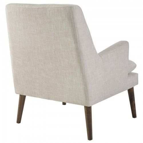 Modern Beige Upholstered Lounge Chair Leisure Modway Furniture - 5