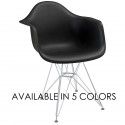 Modern plastic lounge chair Eifel