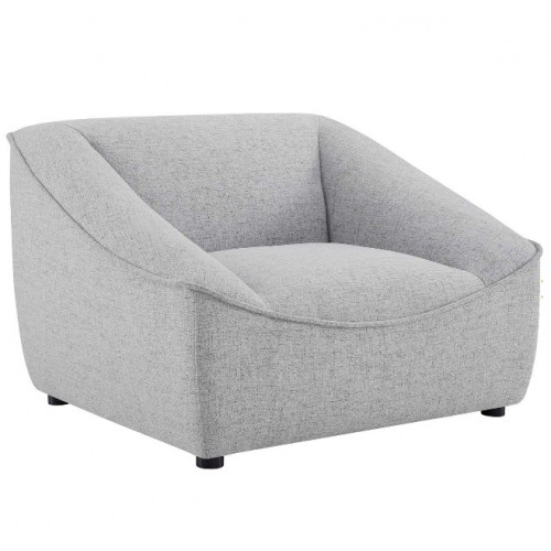 Modern Light Grey Lounge chair Comprise