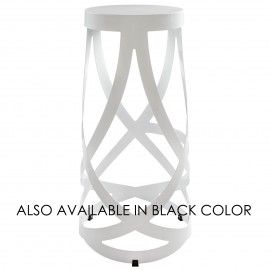 Modern Metal Bar Stool Stripe