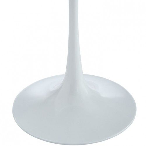 Modern Round White Marble Side Table Lippo