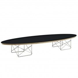 Mid-Century Modern Oval Coffee Table Surfing