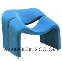 Modern Fabric Lounge Chair Flow