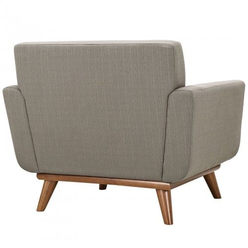 Modern Fabric Lounge Chair Calvin