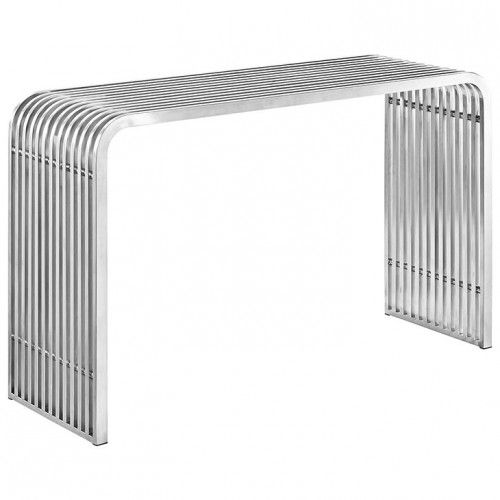 Modern Rectangular steel console table Gina