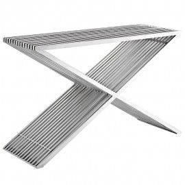 Modern Rectangular steel console table Magic