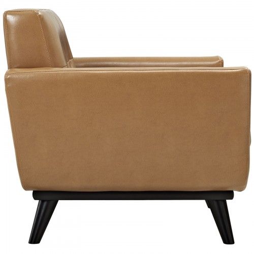 Modern Leather Lounge Chair Calvin