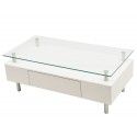 Modern coffee table with drawer Molino