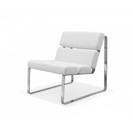 Modern leather lounge chair Angel