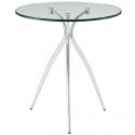 Modern Round Glass Side Table Rick