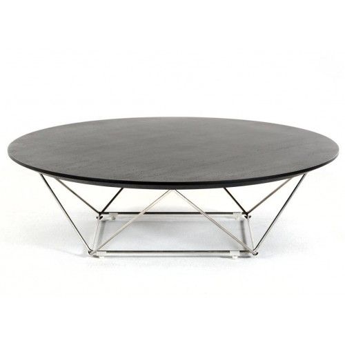 Modern round coffee table Structure