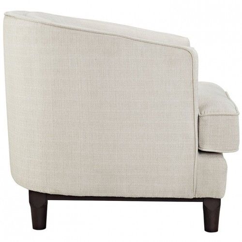 Mid-century Modern Fabric Lounge Chair Collins