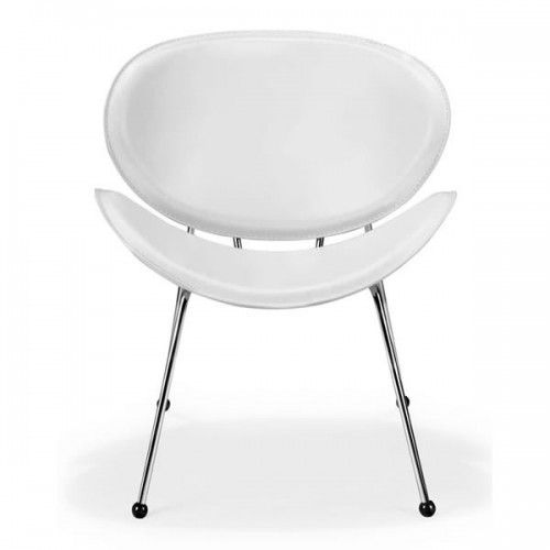 Modern Leatherette Lounge Chair Match