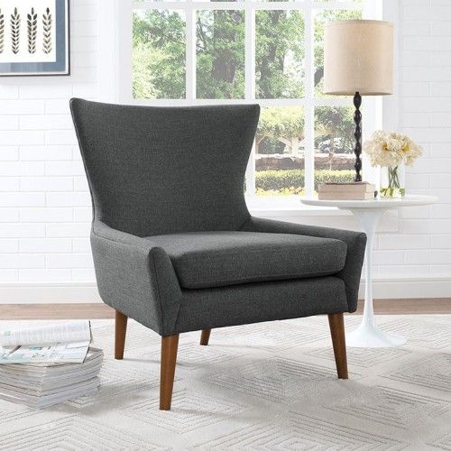 Modern Leatherette Lounge Chair Kent