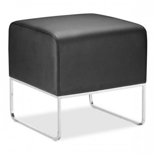 Modern Leatherette Ottoman Plush