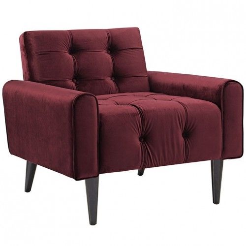 Mid-century Modern Fabric Lounge Chair Dallas