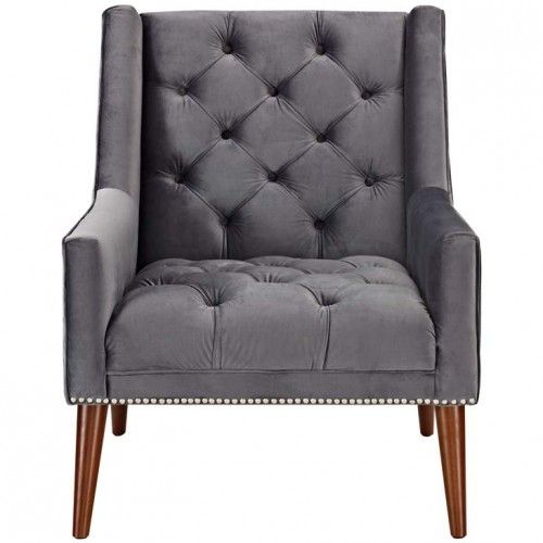 Fabric Lounge Armchair Patrick