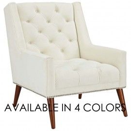 Fabric Lounge Armchair Patrick