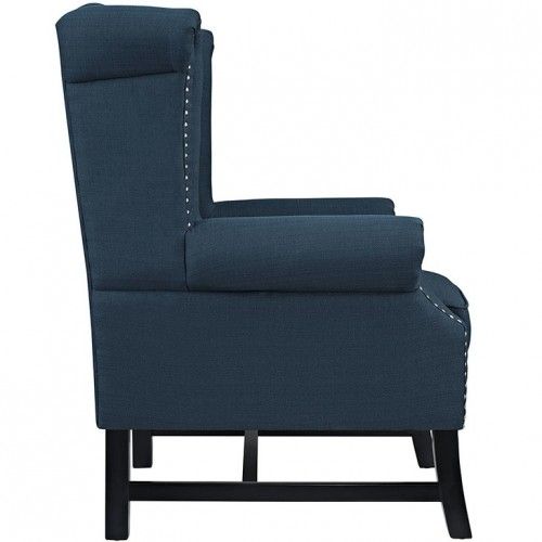 Fabric Club Chair Throne