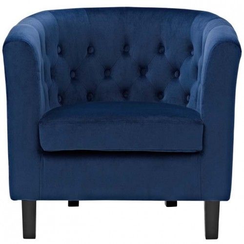 Modern Velvet Club Chair Champ