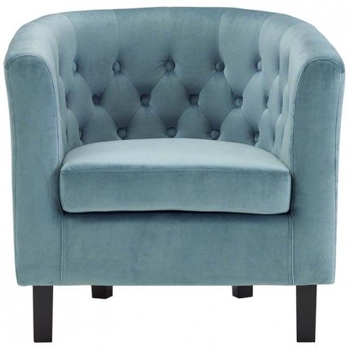 Modern Velvet Club Chair Champ