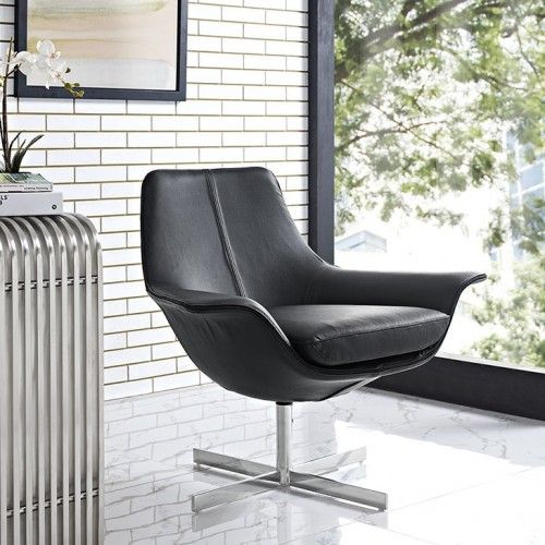 Modern Swivel Lounge Chair Rothwell