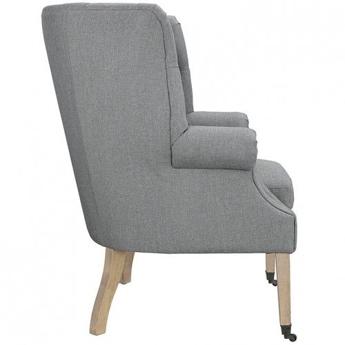 Fabric Lounge Armchair Buxton