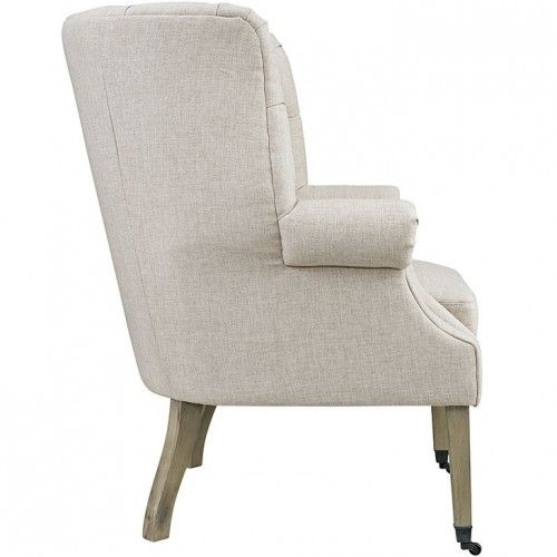 Fabric Lounge Armchair Buxton
