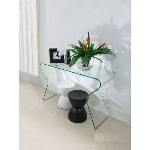 Modern glass console table Respite