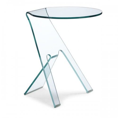 Modern Glass Side Table Journey