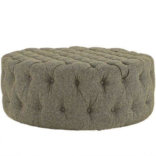 Modern Fabric Ottoman Asti