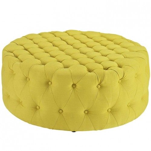 Modern Fabric Ottoman Asti