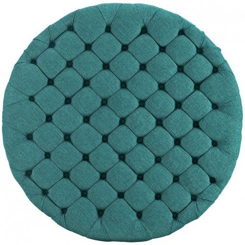 Modern Fabric Ottoman Asti