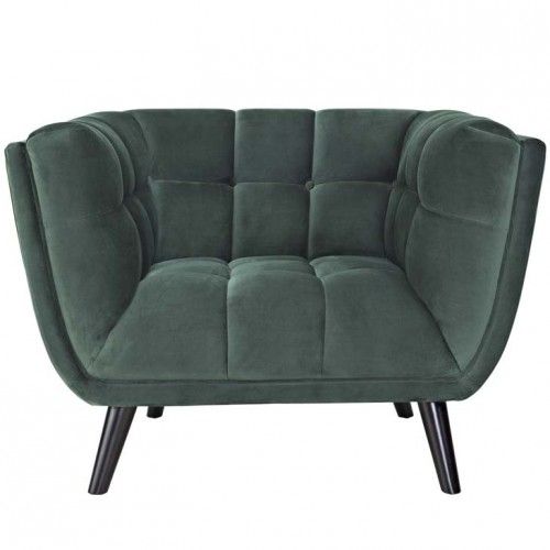 Mid-century Modern Fabric Lounge Chair Soft