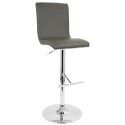 Height Adjustable Contemporary Bar stool in Grey Spago