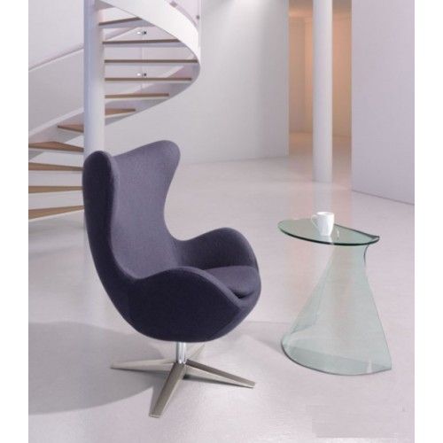 Modern Iron Gray swivel lounge chair Skien