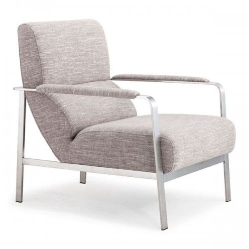 Modern Fabric Lounge Chair Jonkoping