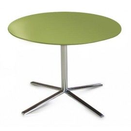 Modern green round end table Bo