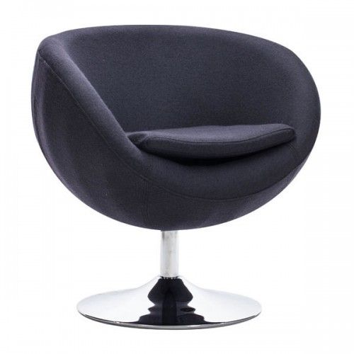 Modern Fabric Swivel Lounge Chair Lund