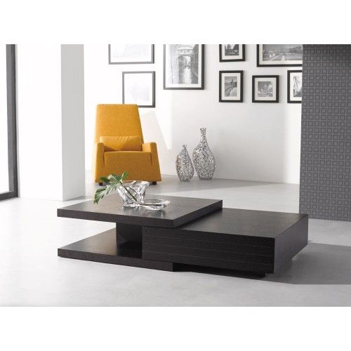 Contemporary wenge veneer Coffee Table Nikaho