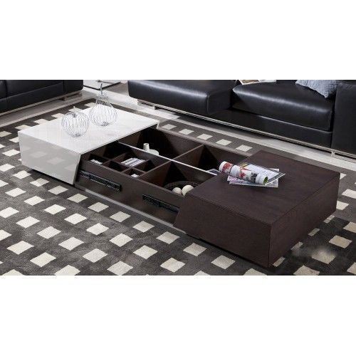 Modern coffee table with storage Major