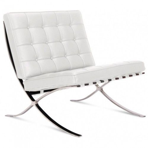 Modern Leather Lounge Chair Madrid