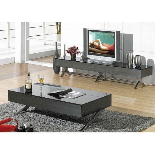 Modern coffee table with drawers Genoa