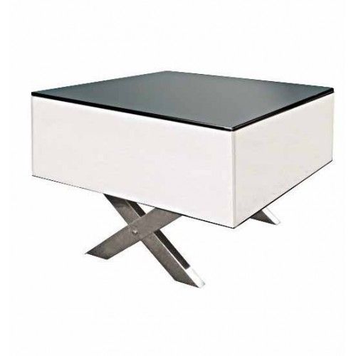 Modern end table with drawer Genoa