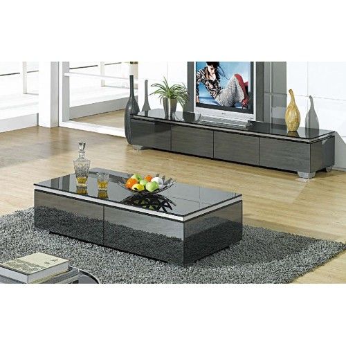 Modern coffee table with drawers Monaco
