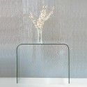 Modern glass console Formia
