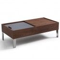 Modern coffee table with storage Bruno