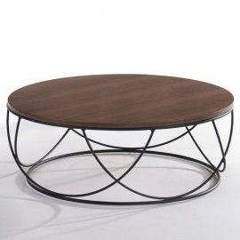 Modern round coffee table Sapri