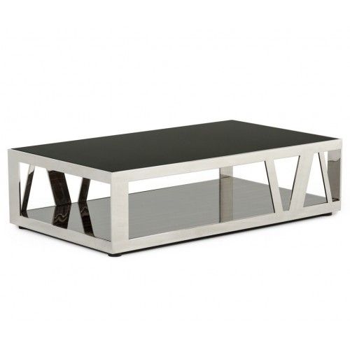 Modern glass coffee table Letti