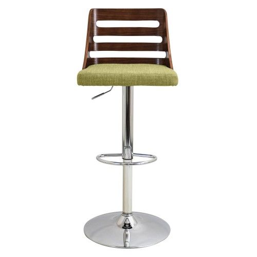 Adjustable Mid-century Modern Bar stool Trevi LumiSource - 7